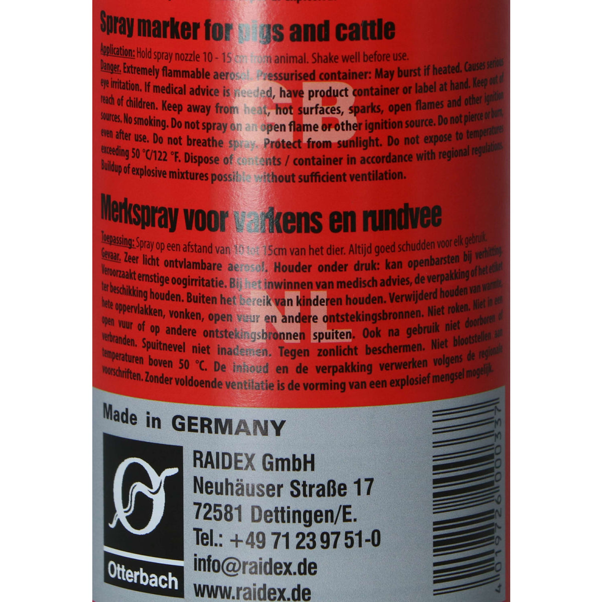 Raidex Spray Rosso