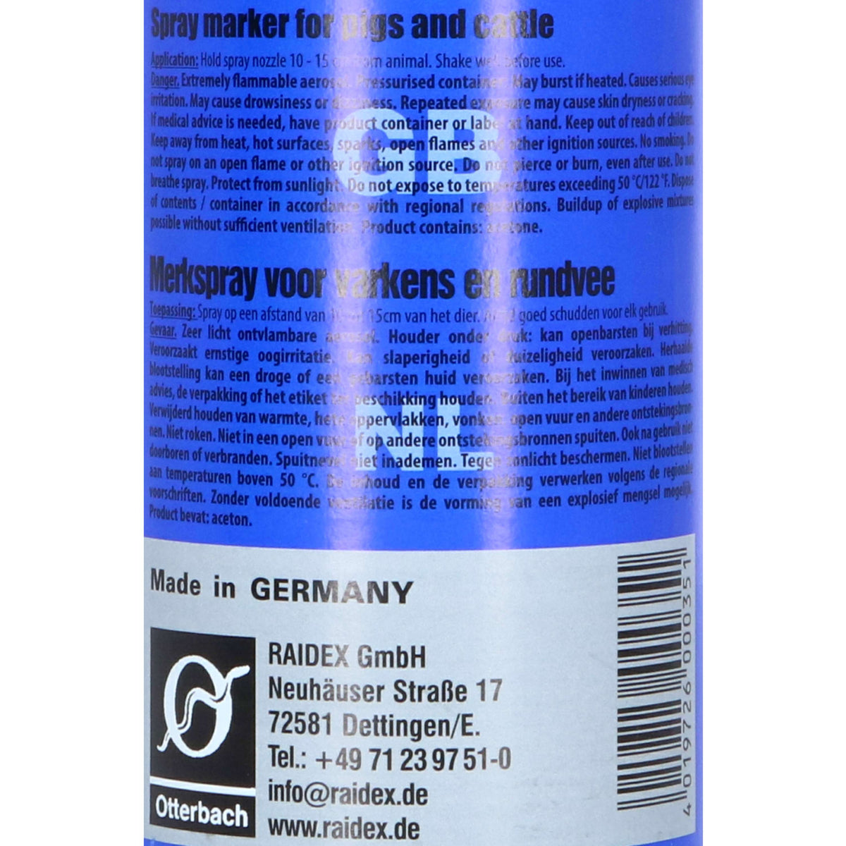 Raidex Spray Blu
