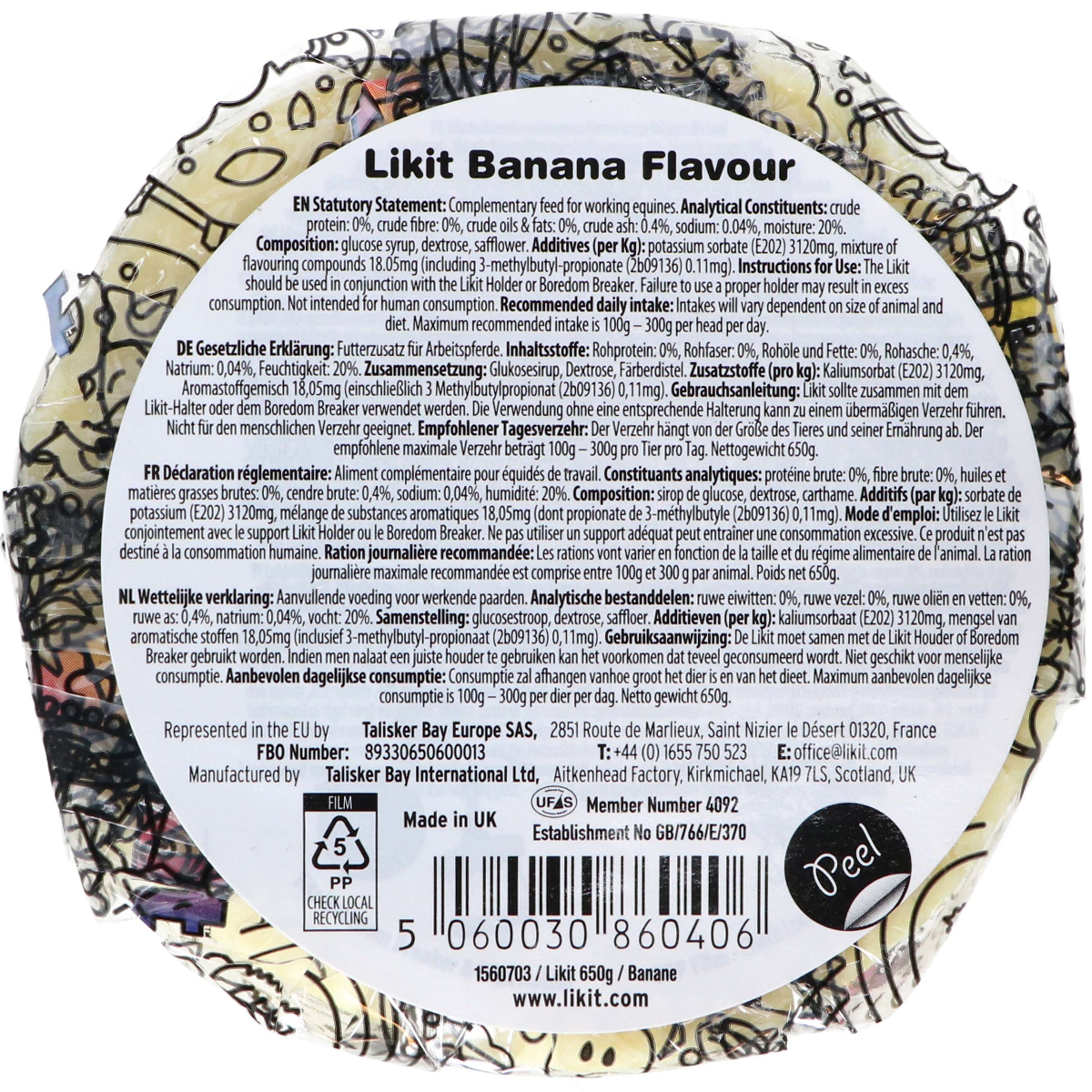 Likit Pietra da Leccare Little Banana