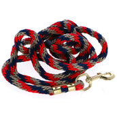 Harry's Horse Corda per cavezza Comfort Blu/Rosso/Beige