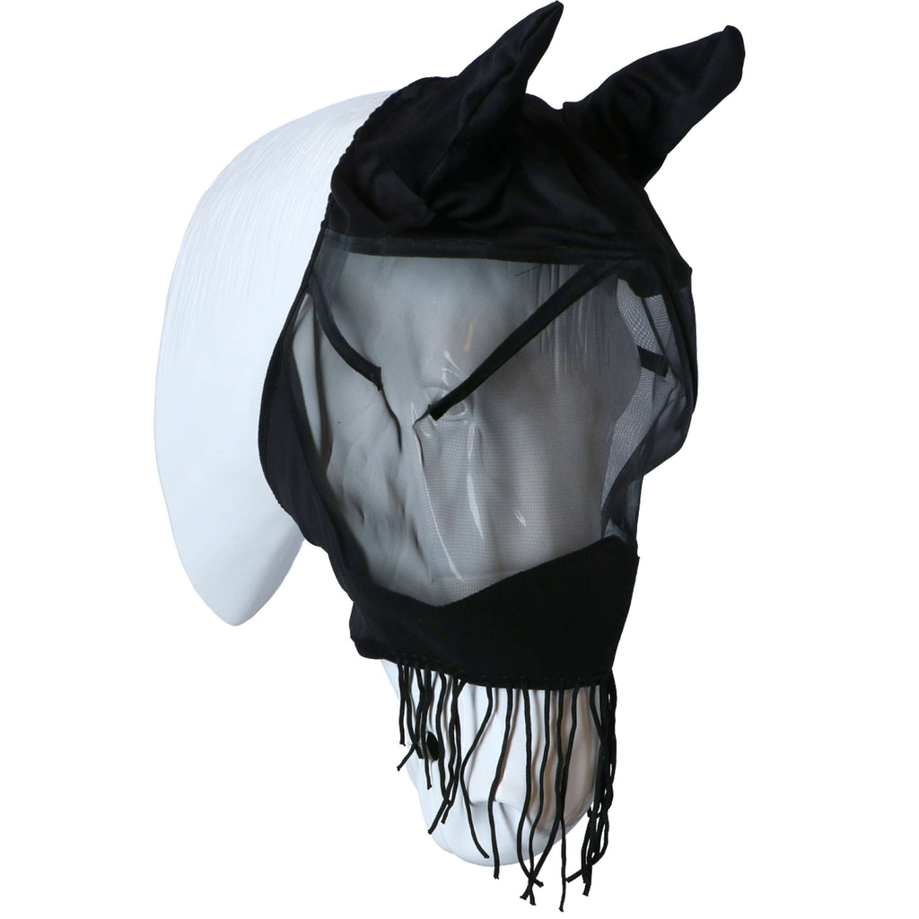 Kerbl Maschera per mosche con orecchie Nero