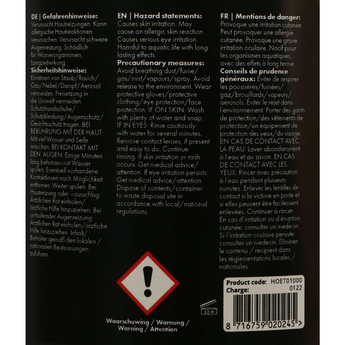 Excellent Catrame per Zoccoli Nero