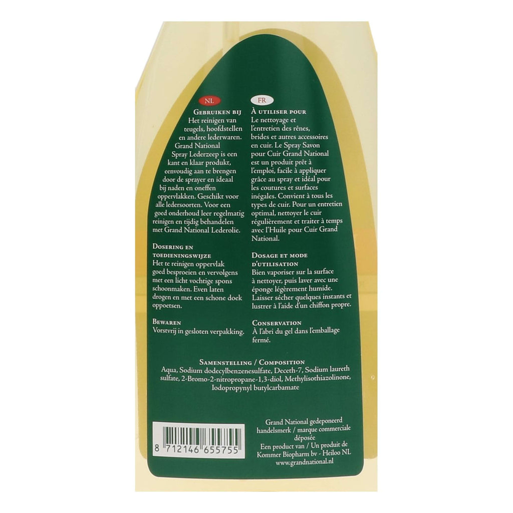 Grand National Spray di sapone per cuoio