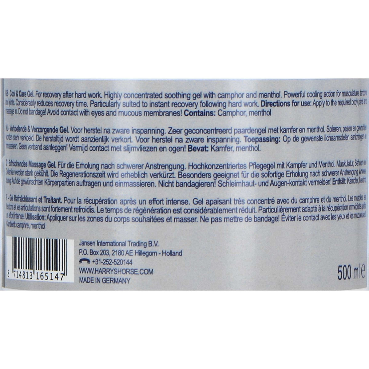 Harry's Horse Gel Protettivo