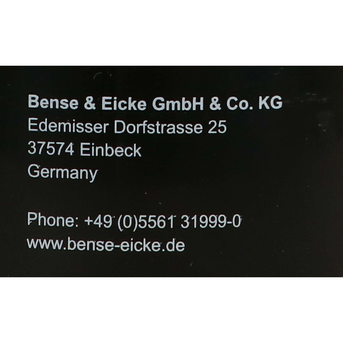 Bense & Eicke Lucido per Pelle Nero