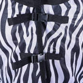 HORKA Coperta Anti-Mosche Mesh Collo Fisso Zebra