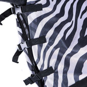 HORKA Coperta Anti-Mosche Mesh Collo Fisso Zebra