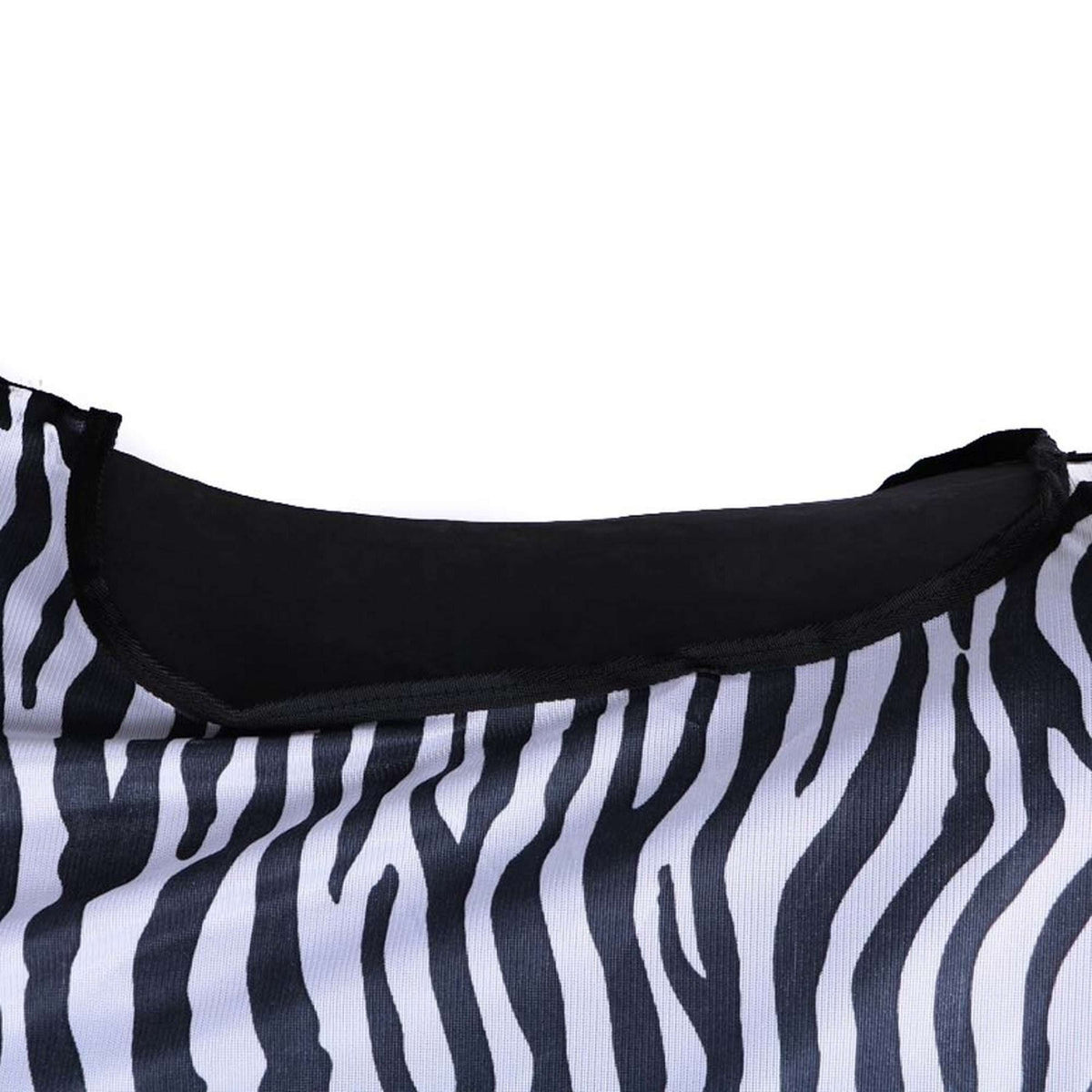 HORKA Coperta Anti-Mosche Mesh Collo Fisso Zebra