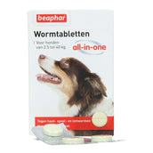Beaphar Compresse Vermifughe All-in-One 2,5-40kg