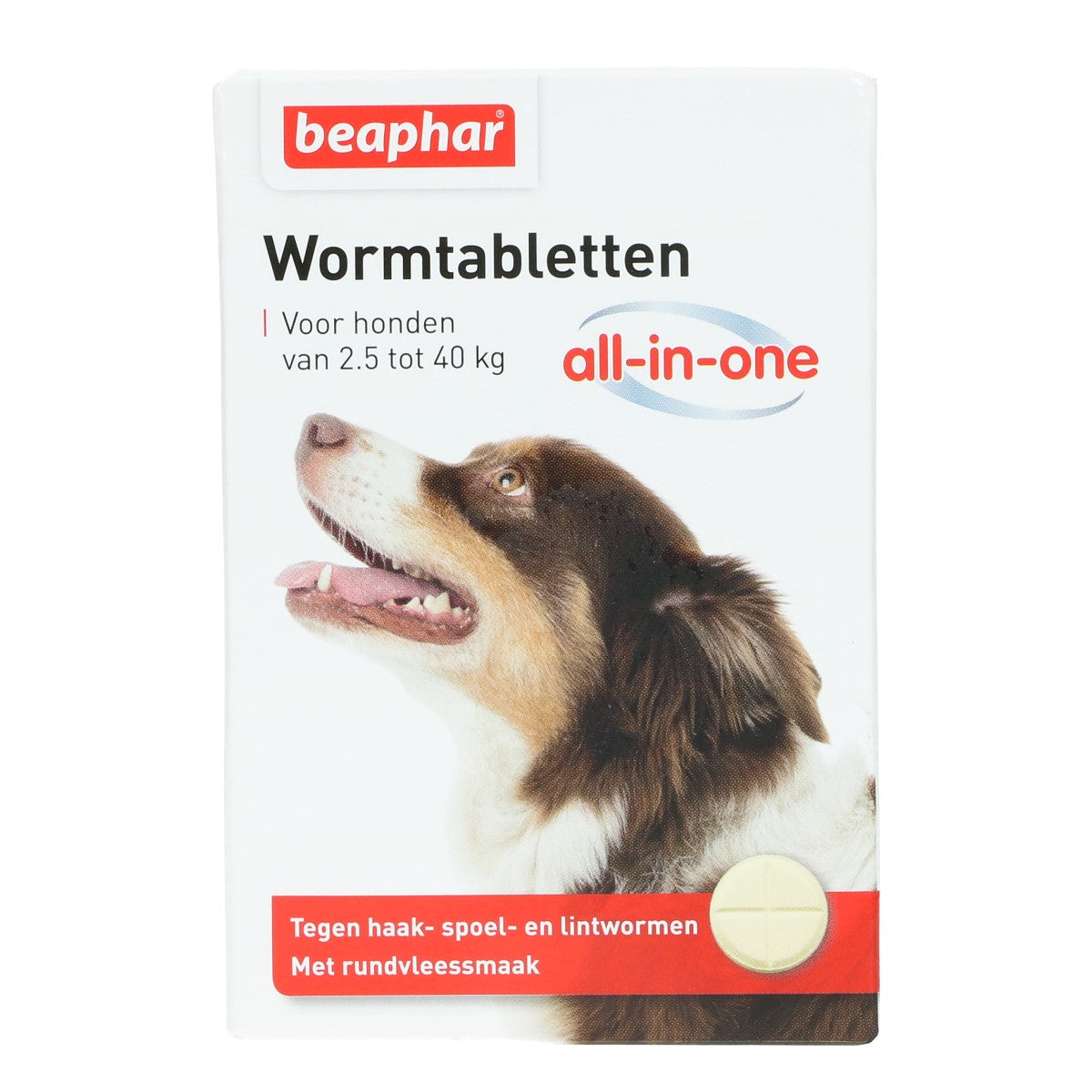 Beaphar Compresse Vermifughe All-in-One 2,5-40kg