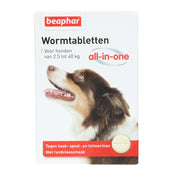 Beaphar Compresse Vermifughe All-in-One 2,5-40kg
