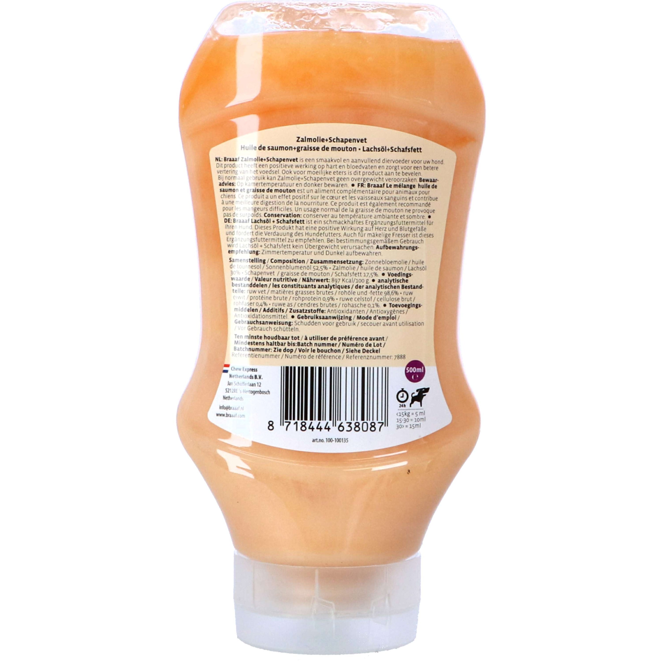 Braaaf Olio di salmone / Grasso di pecora Duo Braaaf Olio di salmone / Grasso di pecora Duo