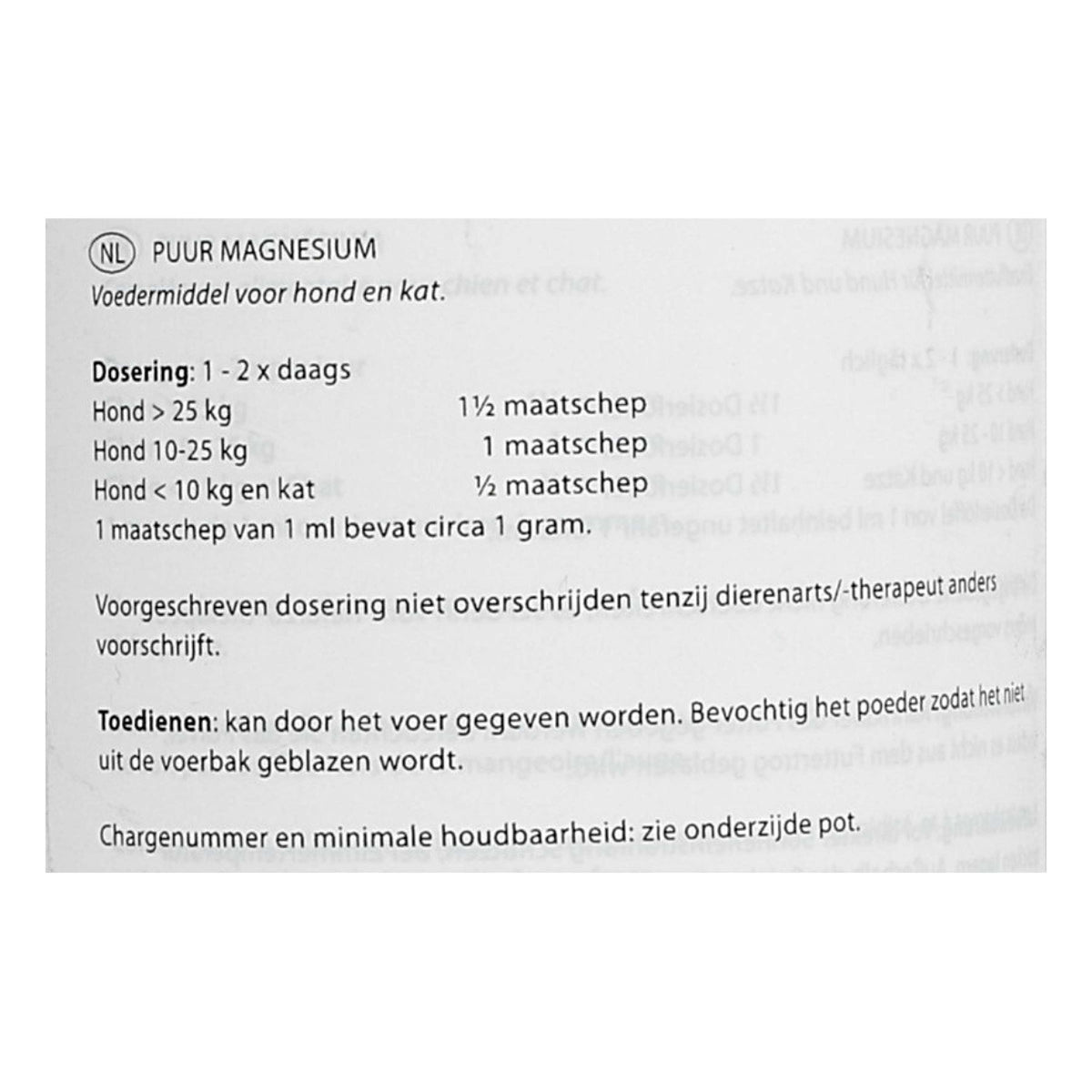 PUUR Magnesio Cane e Gatto