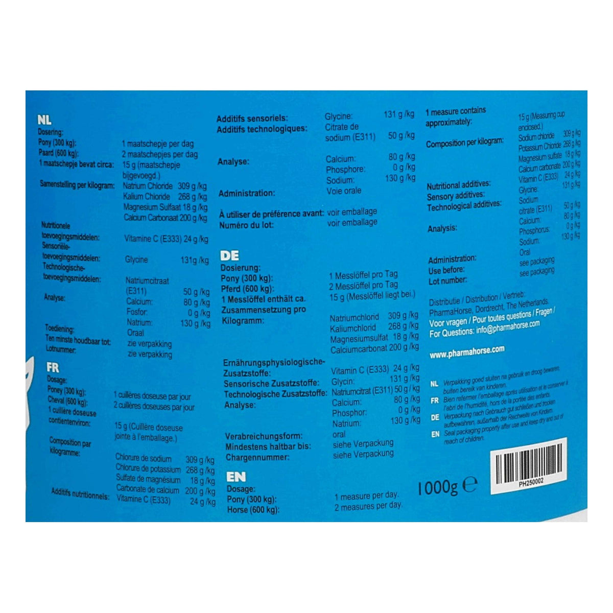 PharmaHorse Elettroliti