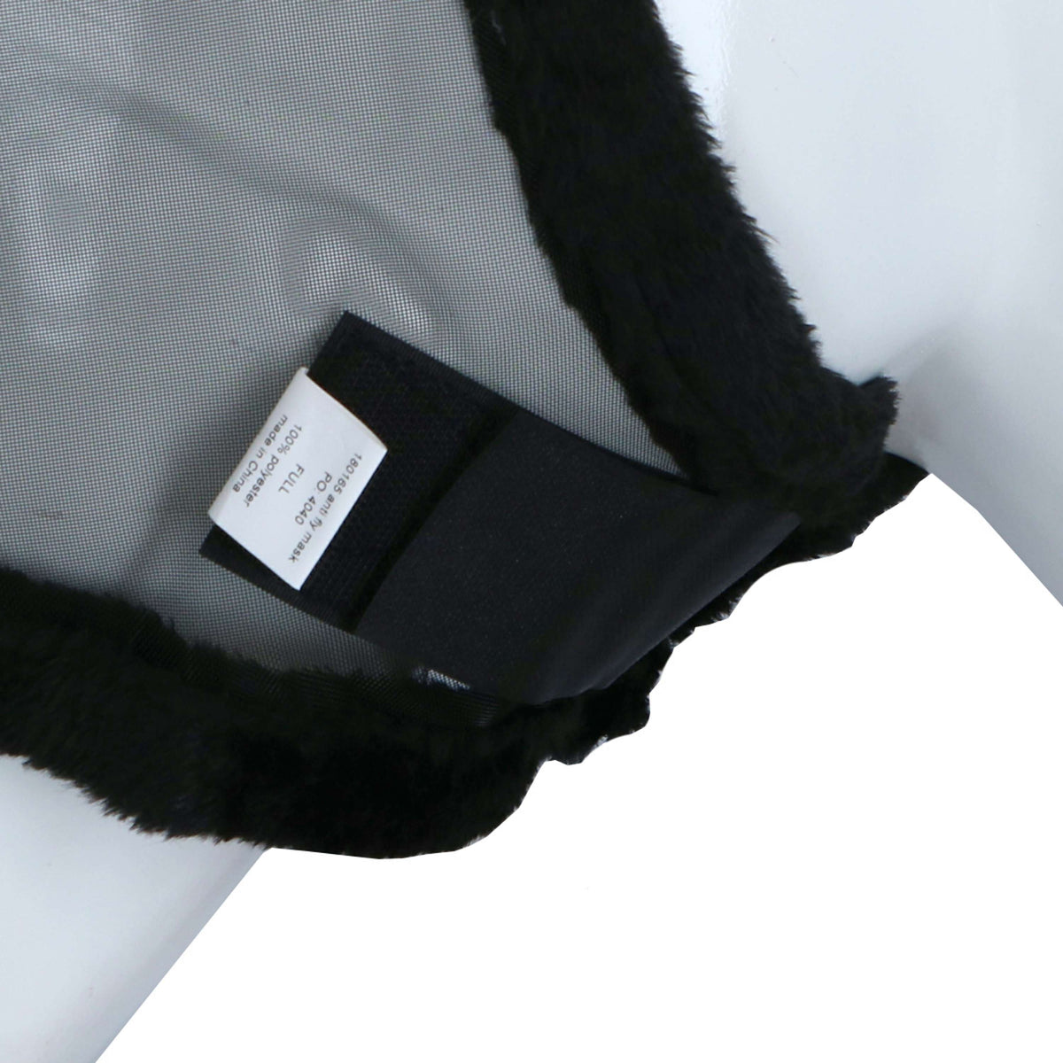 HORKA Maschera per Mosche Maglia Fine Nero