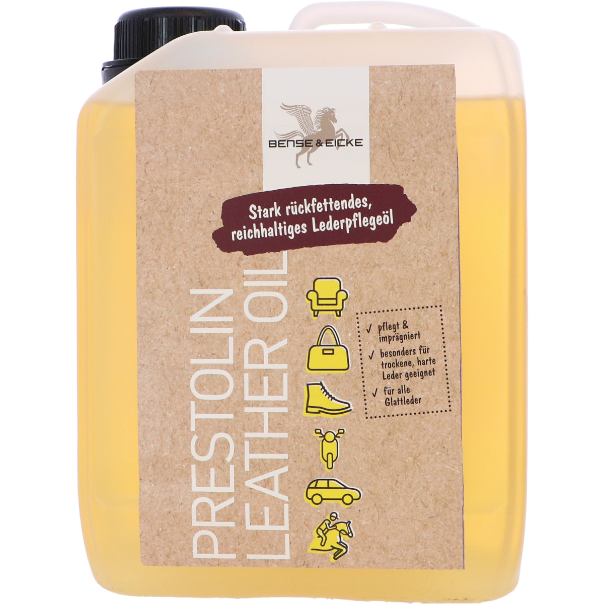 Bense & Eicke Lederolie Prestolin Naturale
