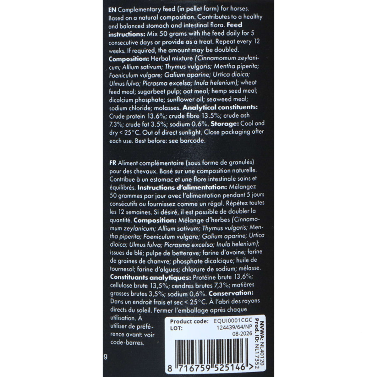 Excellent Pellet Parex Equi