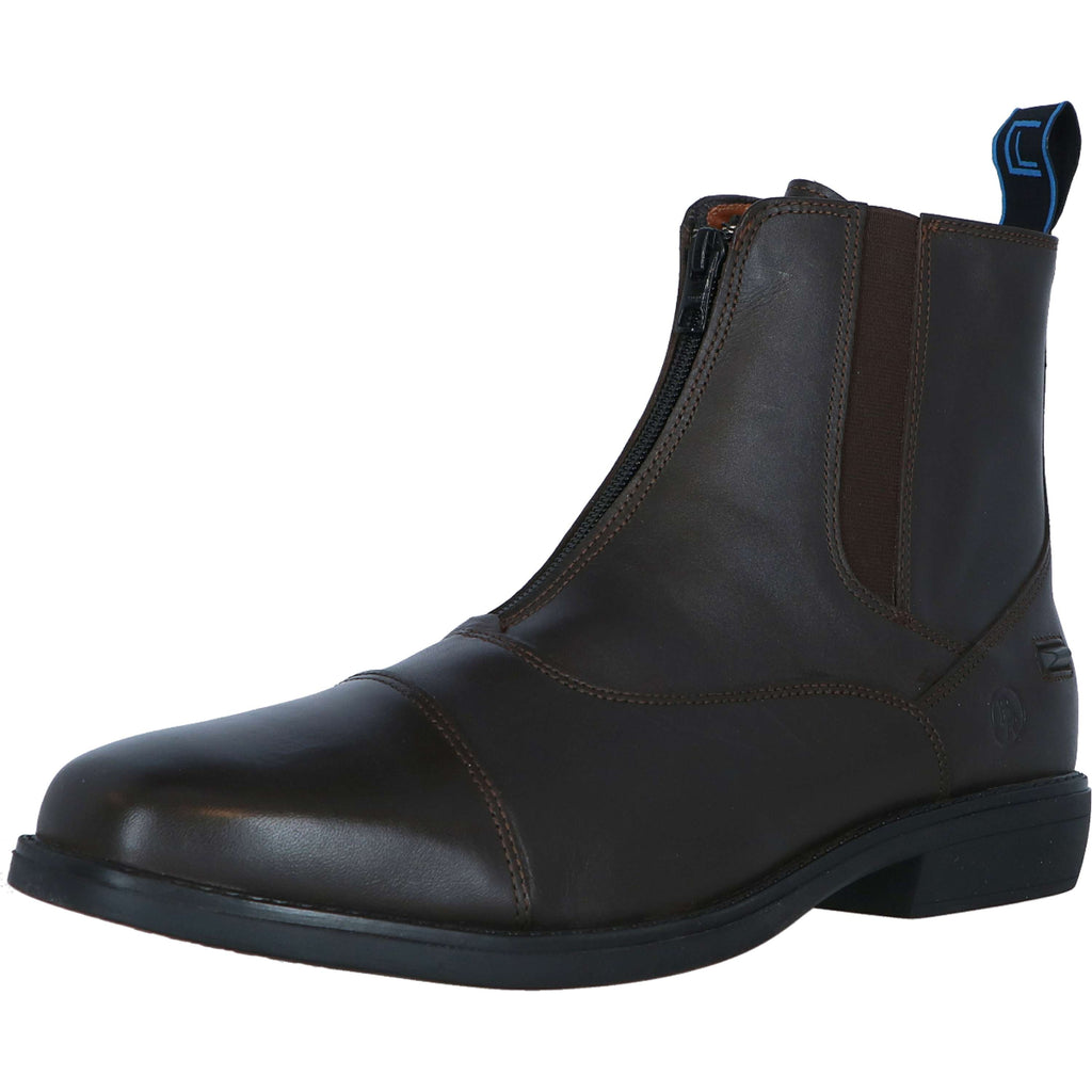 BR Stivaletti CL Noblesse Zip Signori Caffè Marrone