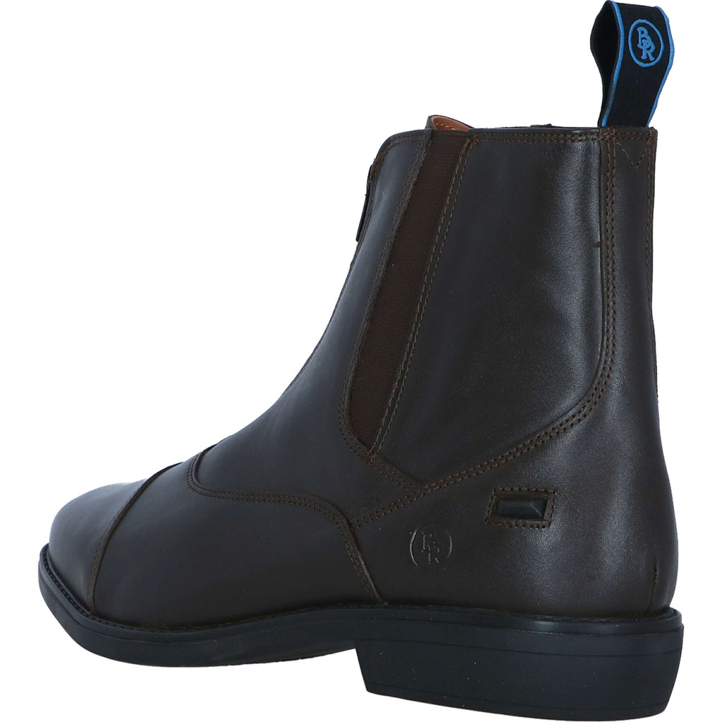 BR Stivaletti CL Noblesse Zip Signori Caffè Marrone