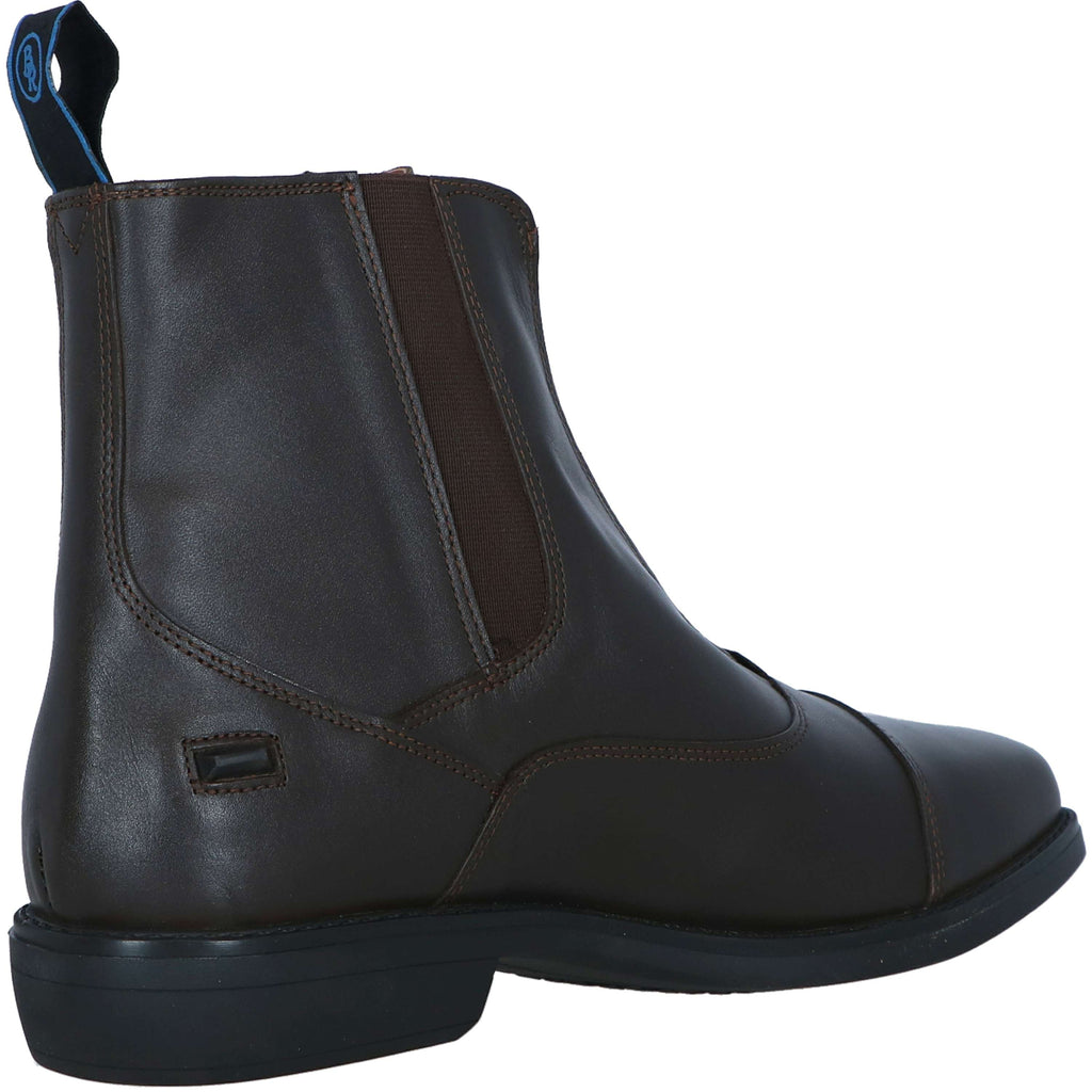 BR Stivaletti CL Noblesse Zip Signori Caffè Marrone