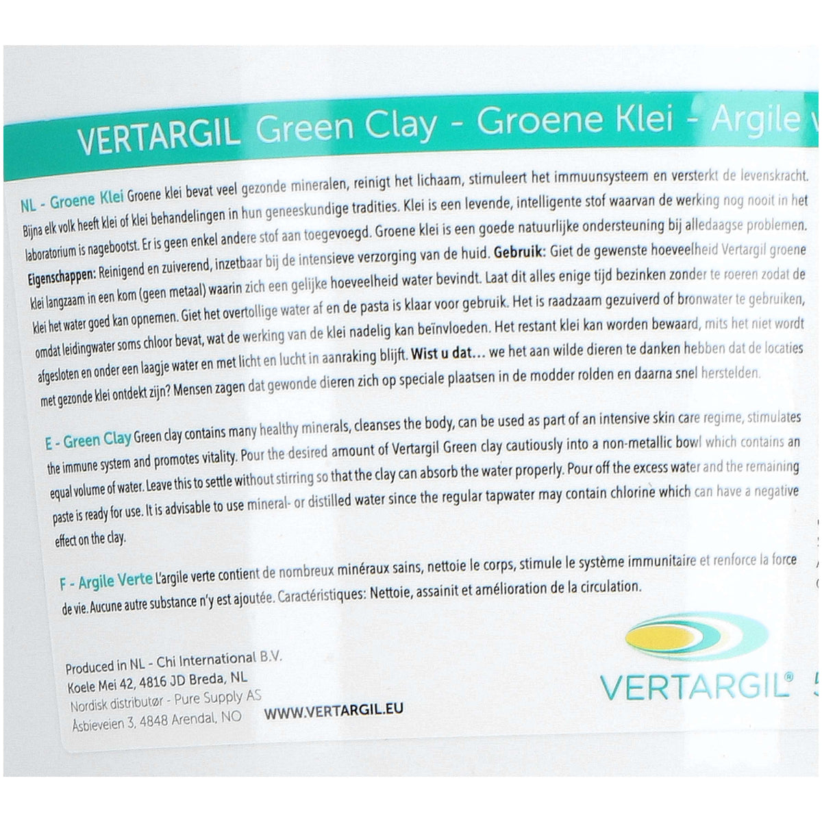 Vertargil Argilla Verde