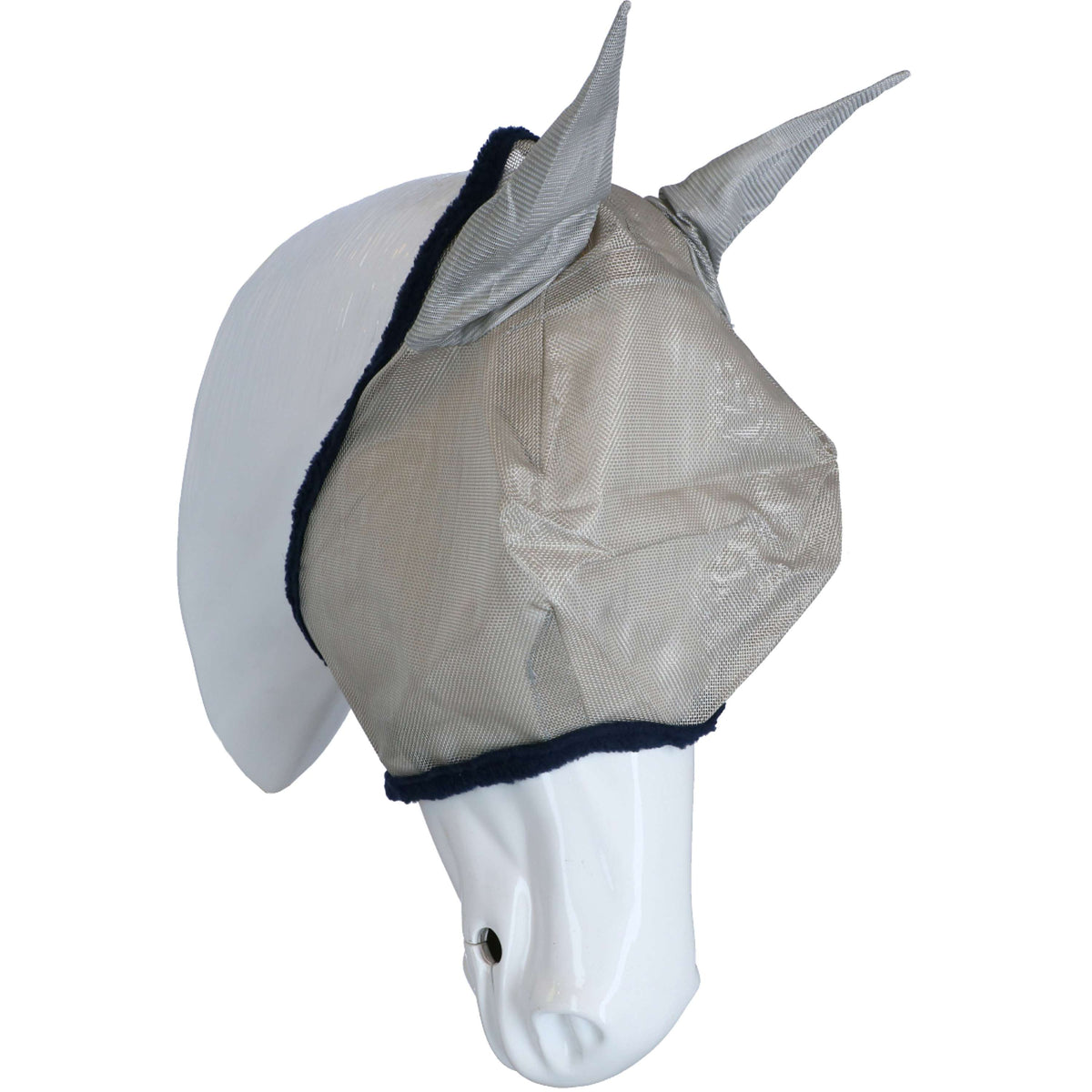 Amigo Fly Mask Argento/Blu marino