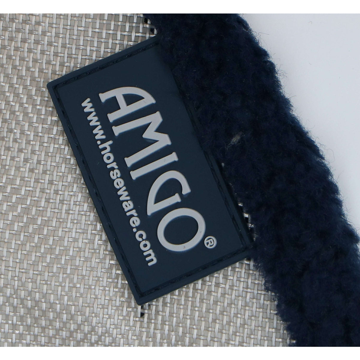 Amigo Fly Mask Argento/Blu marino
