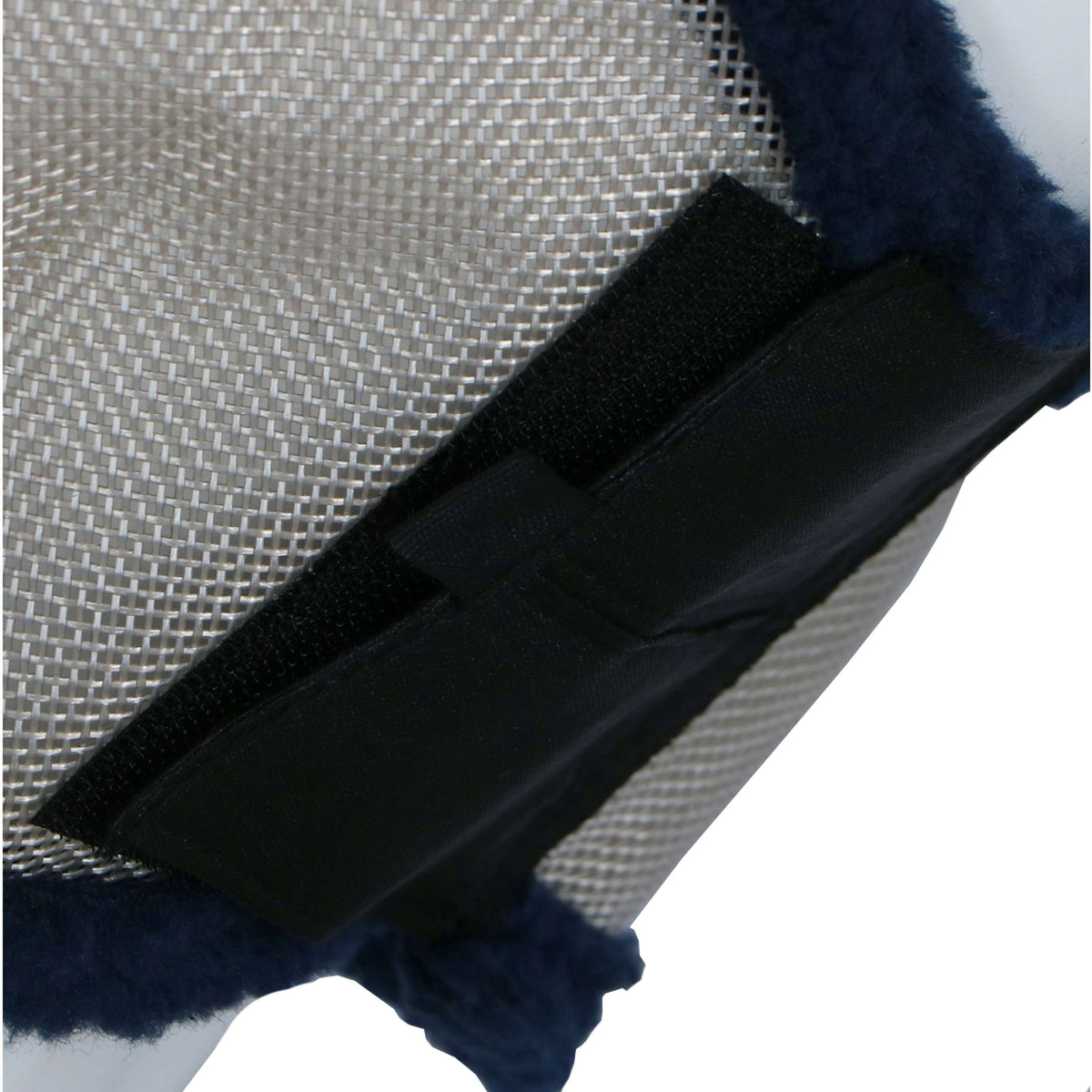 Amigo Fly Mask Argento/Blu marino