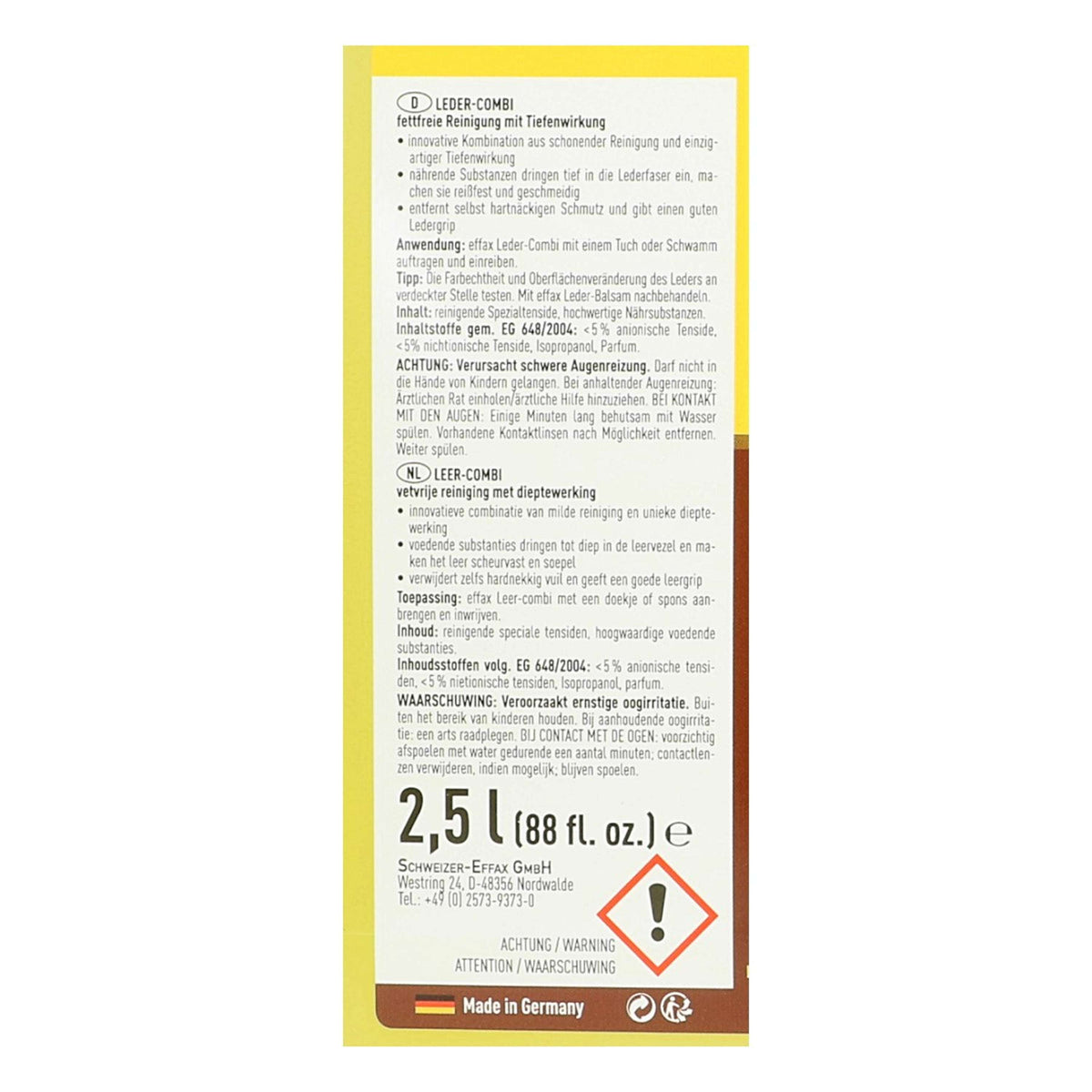 Effax Combinazione di Pelle