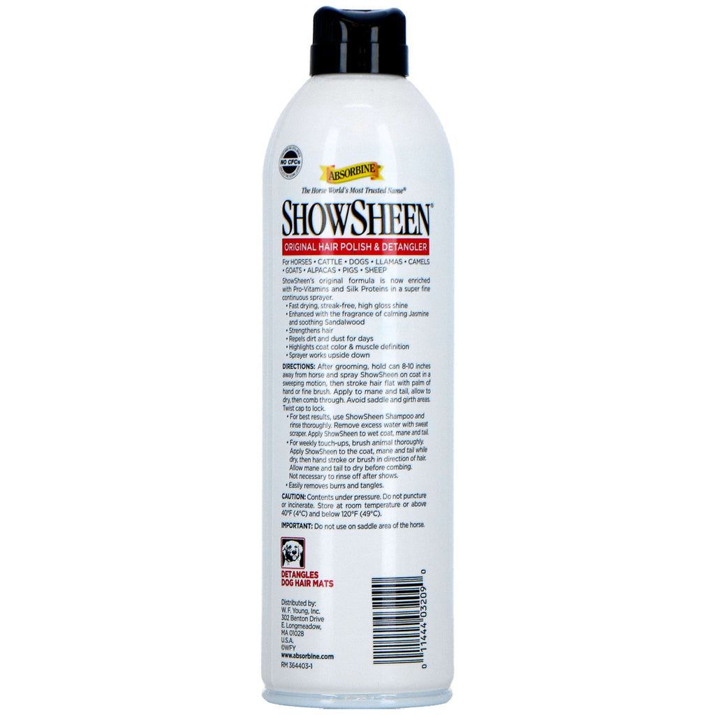 Absorbine Districante Showsheen Finishing Mist