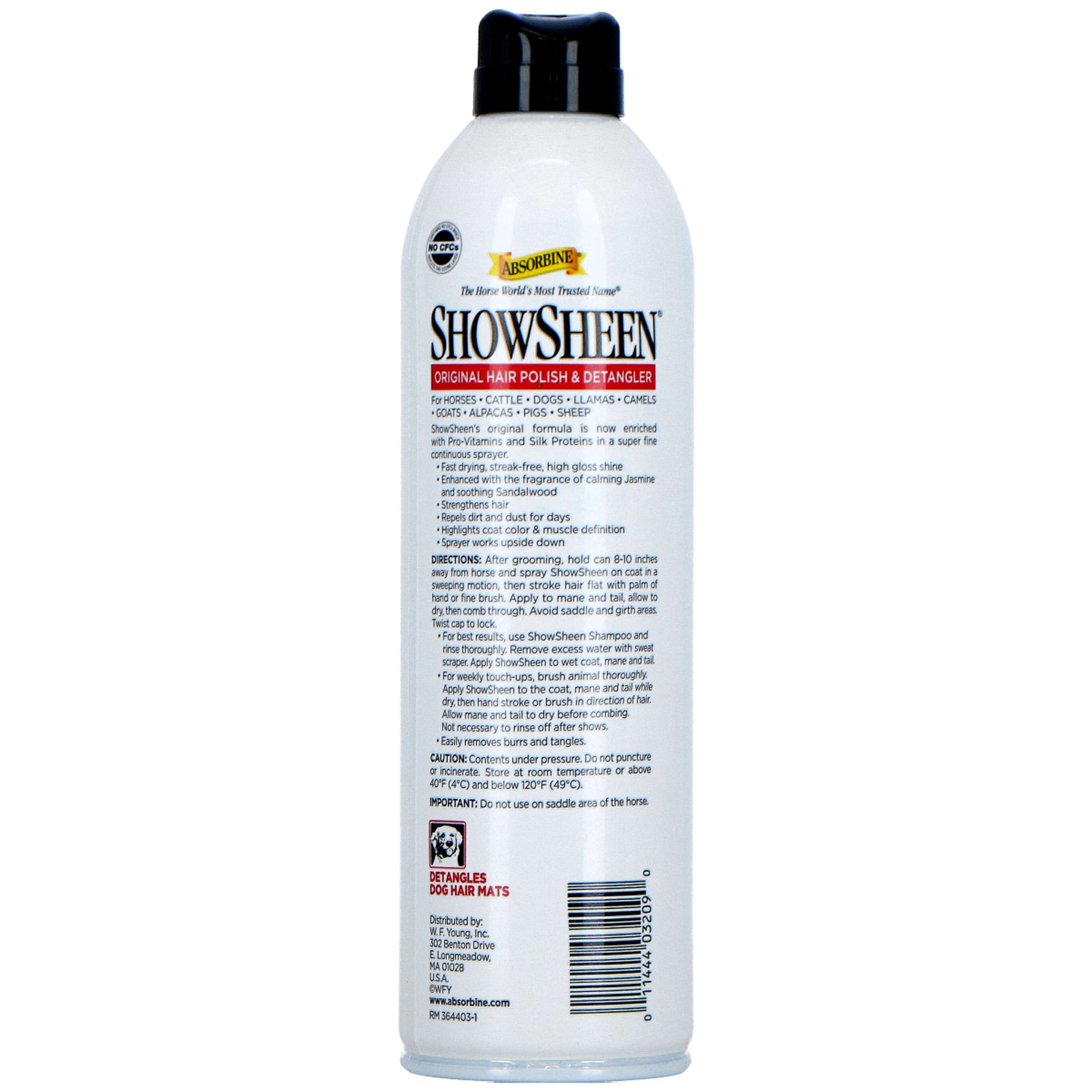 Absorbine Districante Showsheen Finishing Mist