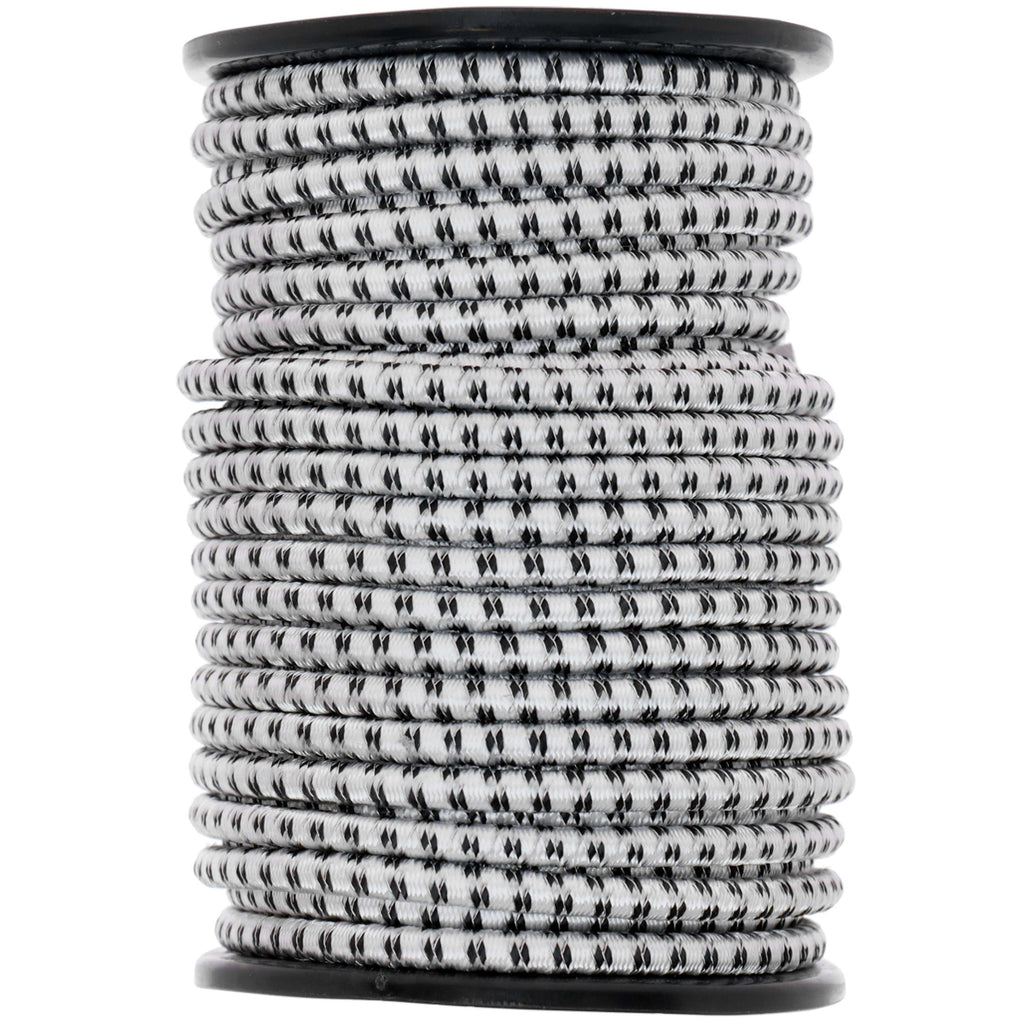 Corral Nastro Elettrico Elastisch 7mm 50m Nero/Bianco
