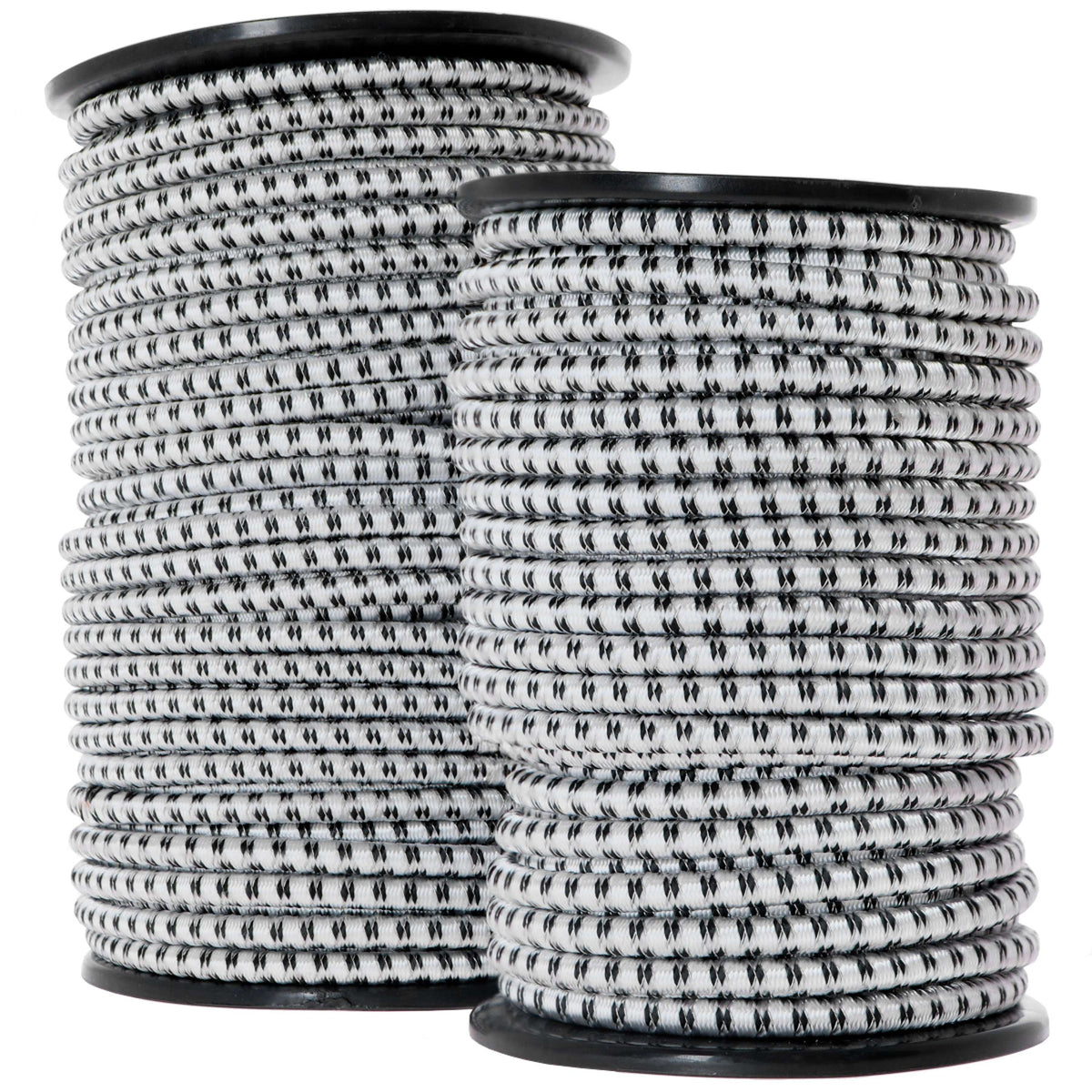Corral Nastro Elettrico Elastisch 7mm 50m Nero/Bianco