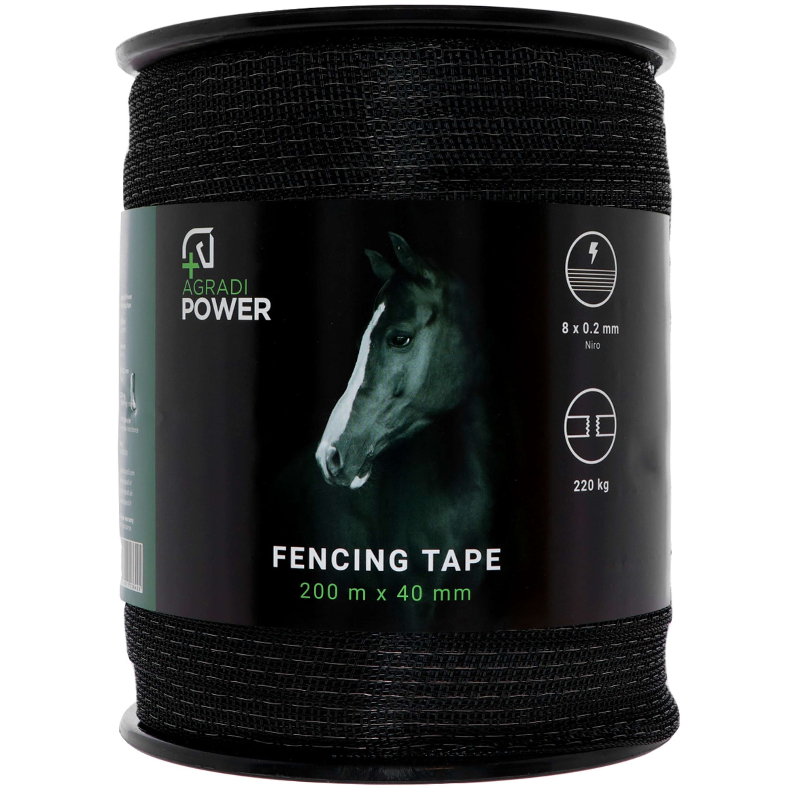 Agradi Power Nastro Eco 40mm Nero
