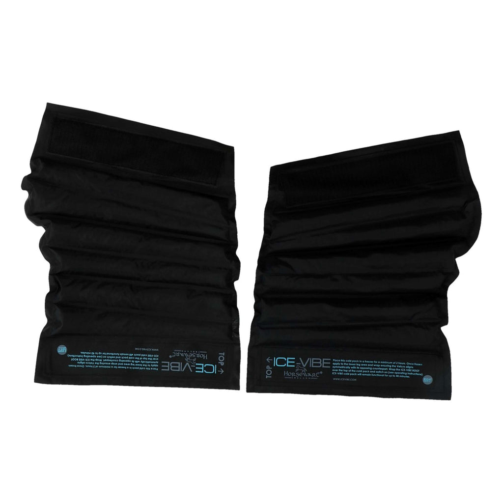 Ice-Vibe Cold Packs 2 Pezzi Nero