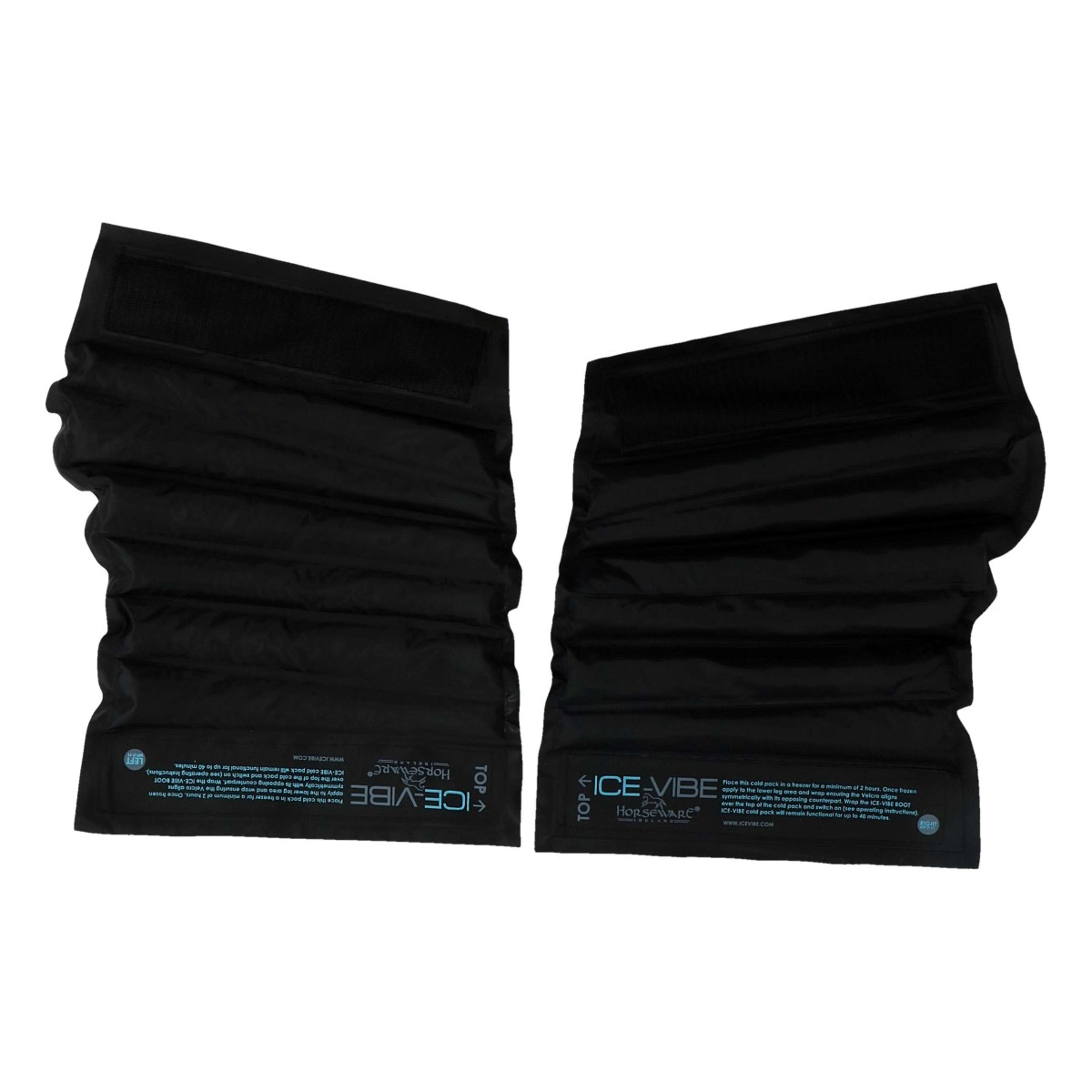 Ice-Vibe Cold Packs 2 Pezzi Nero