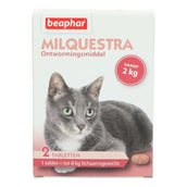Beaphar Compresse Vermifughe Milquestra