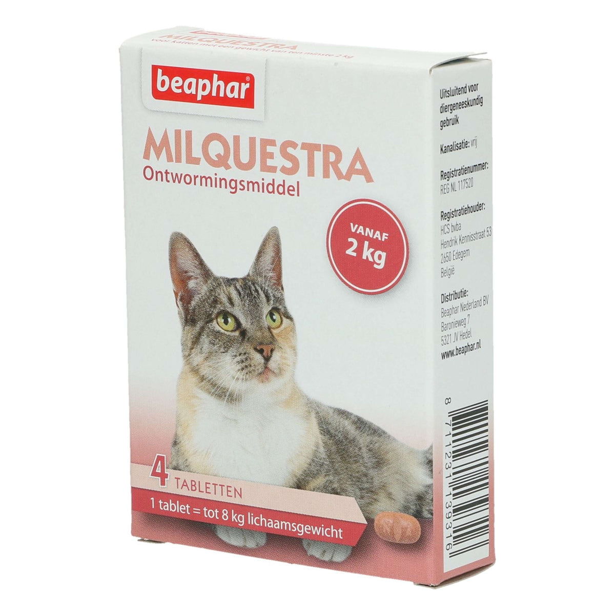 Beaphar Compresse Vermifughe Milquestra