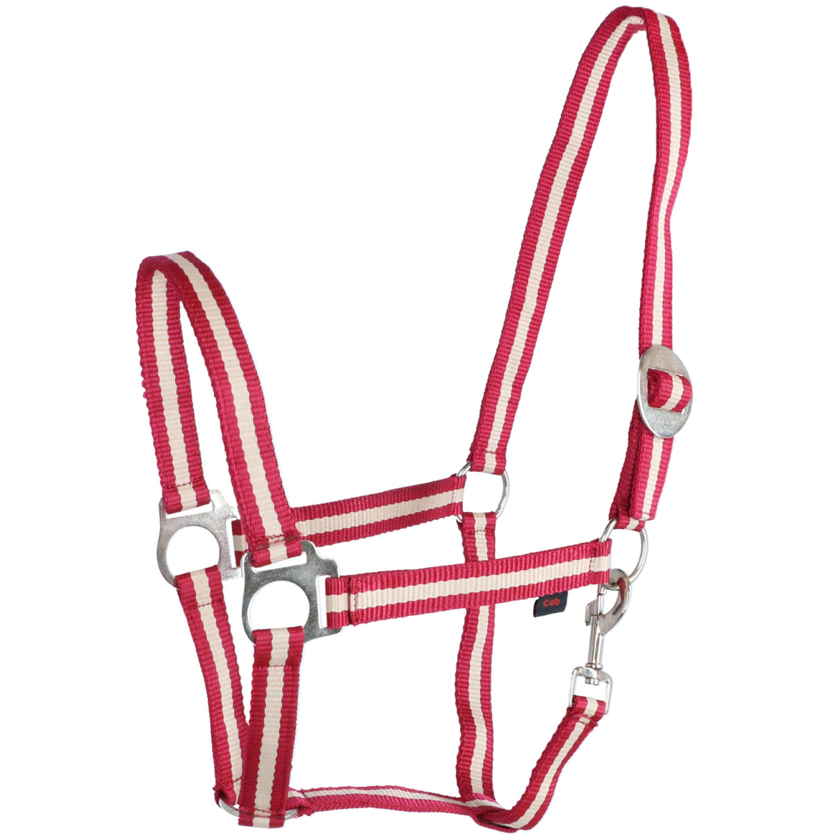 Covalliero Capezzina Hippo Nylon Bordeaux/Beige