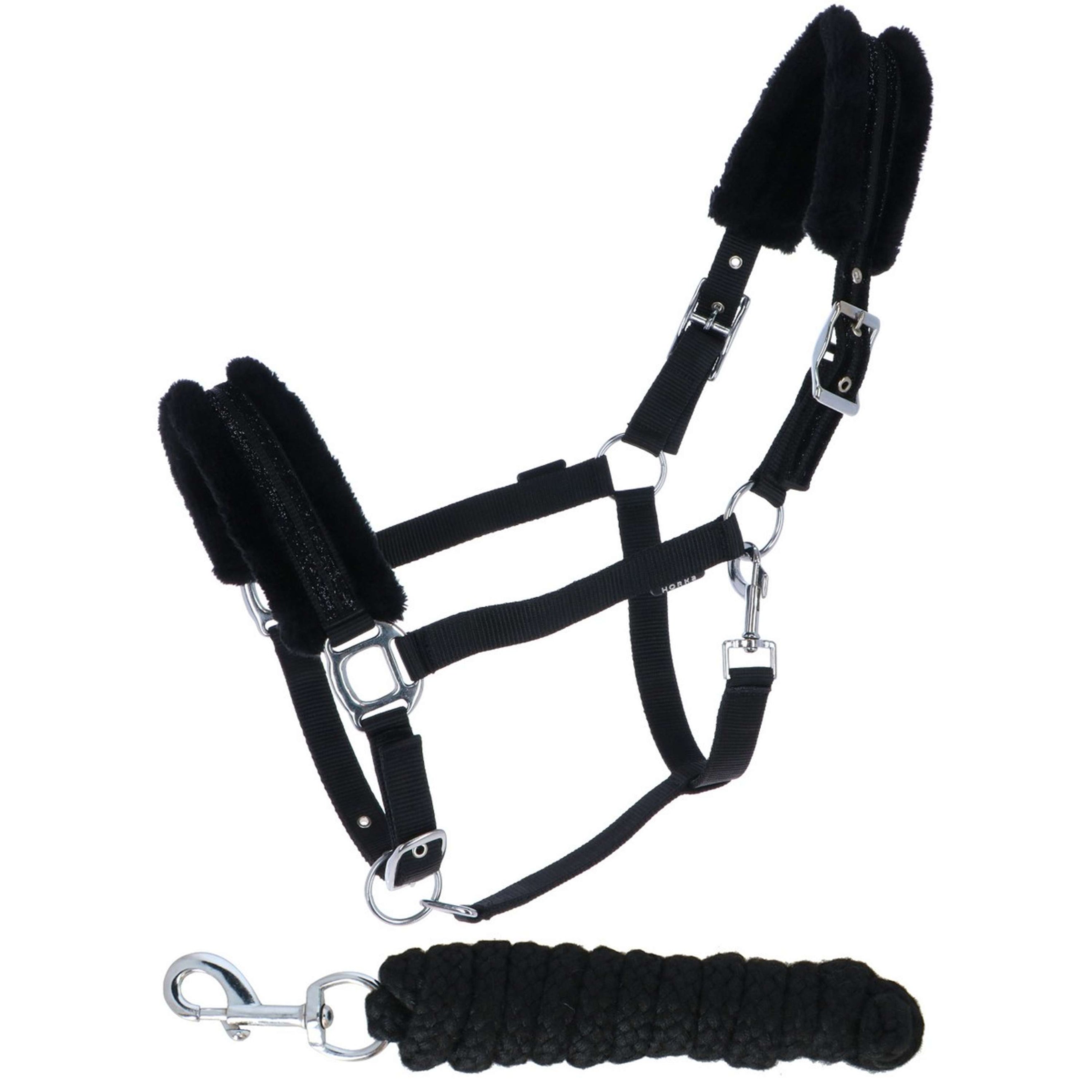 HORKA Set Cavezza Angel Nero