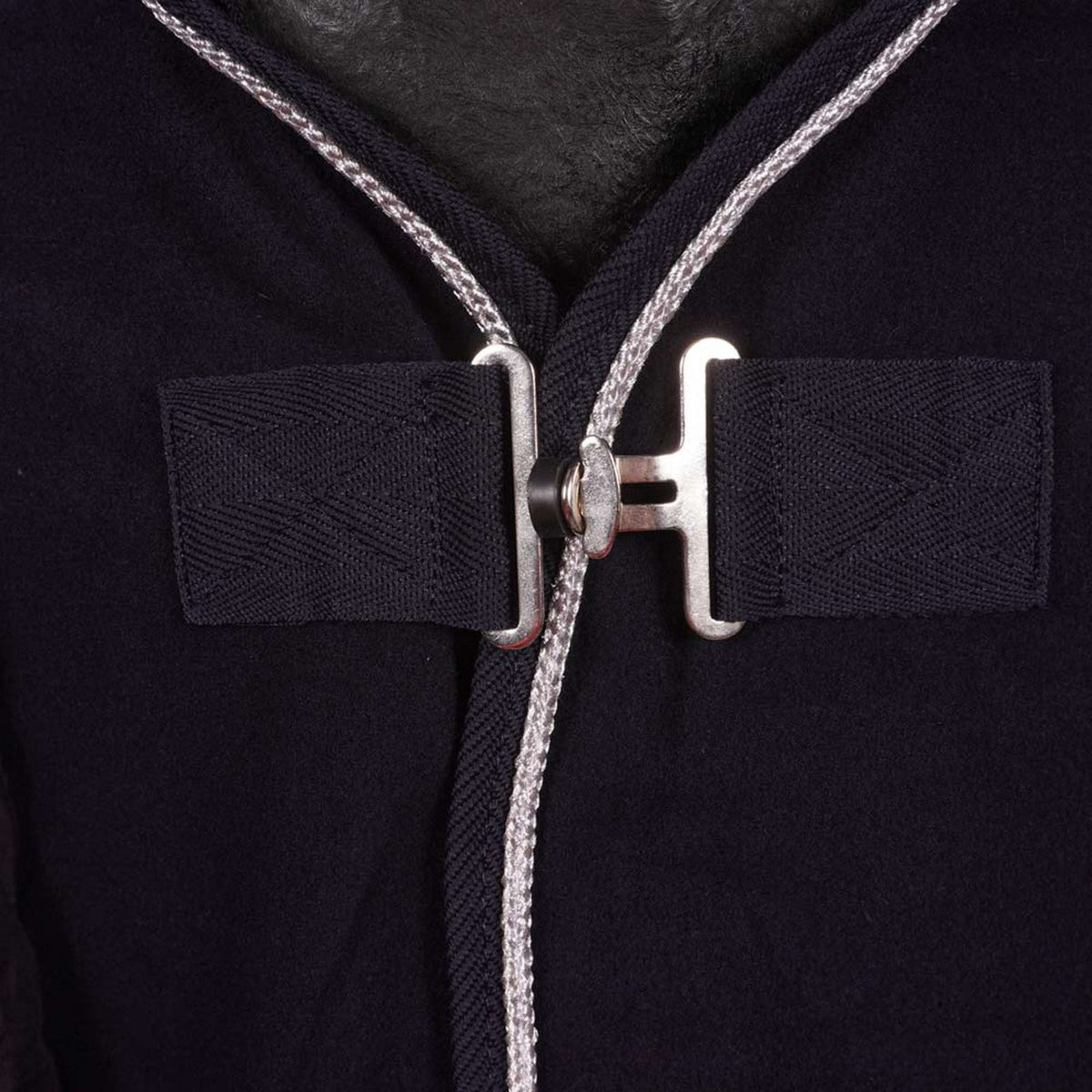 HKM Coperta in Pile Blu scuro