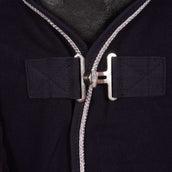 HKM Coperta in Pile Blu scuro
