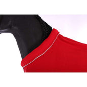 HKM Coperta in Pile Rosso scuro