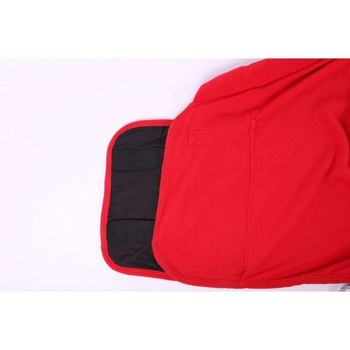HKM Coperta in Pile Rosso scuro