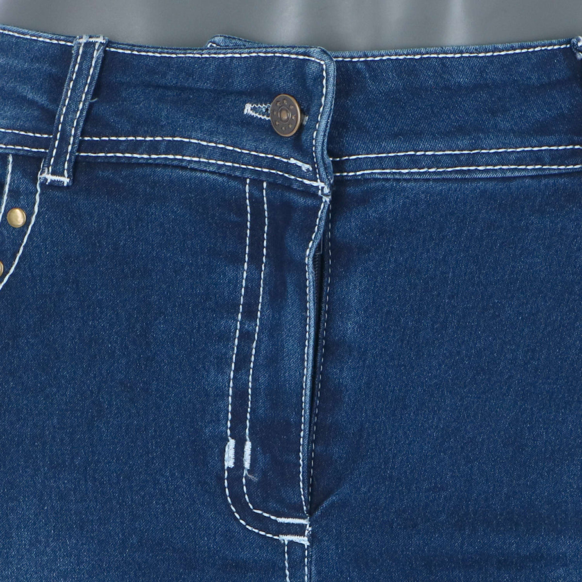 HKM Pantaloni da Equitazione Pasadena Jeans blu