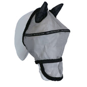 HKM Maschera per Mosche Argento/Nero