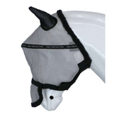 HKM Maschera per Mosche Argento/Nero
