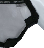 HKM Maschera per Mosche Argento/Nero
