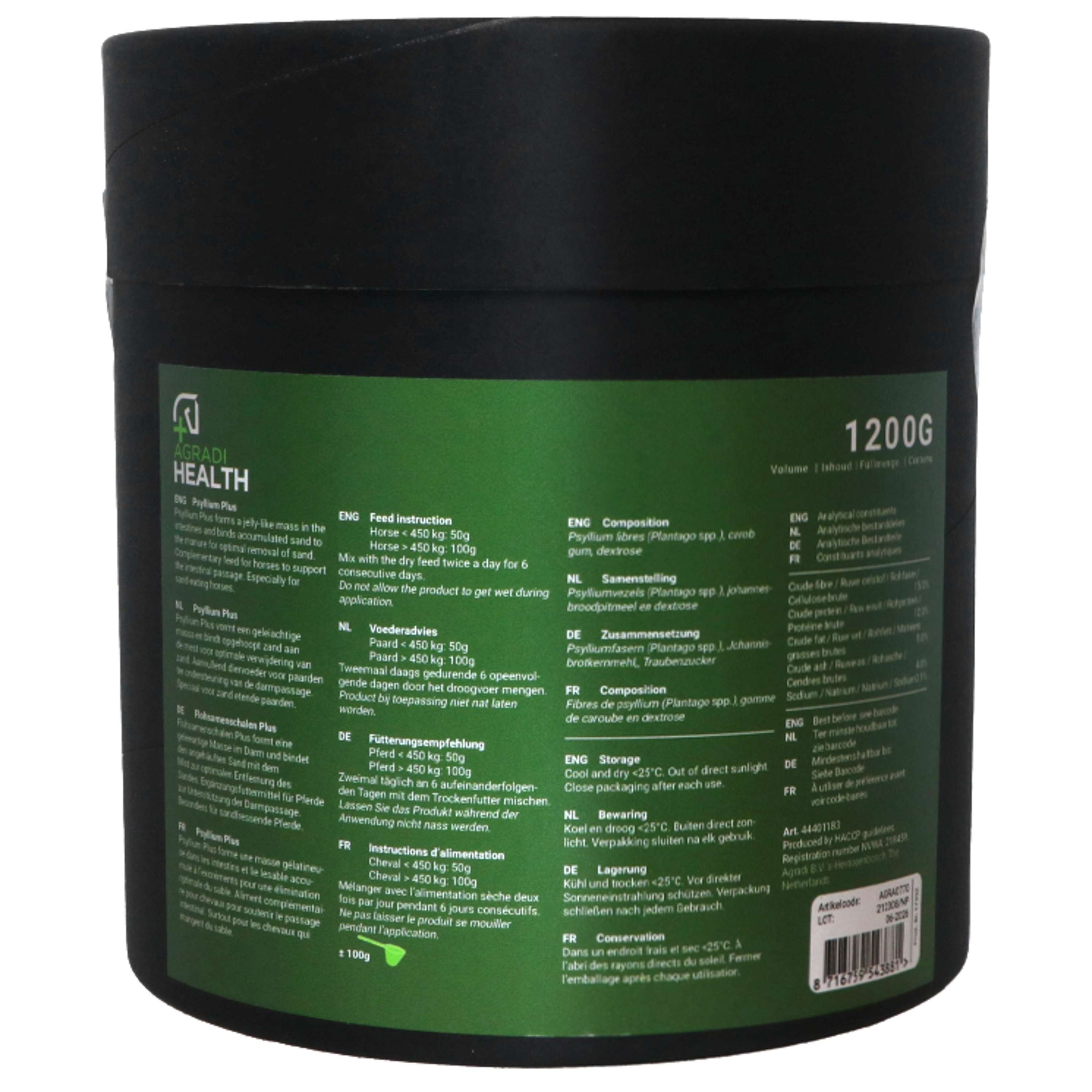 Agradi Health Psyllium Via della Sabbia Plus Agradi Health Psyllium Via della Sabbia Plus