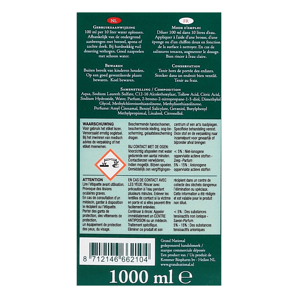 Grand National Detergente per Scuderie Fresh & Clear